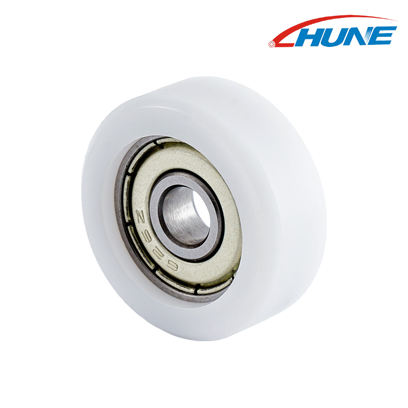 รอกและลิ้นชักฝักบัวเสียงรบกวนต่ำ รอกแบริ่ง 626ZZ รูปพิเศษ