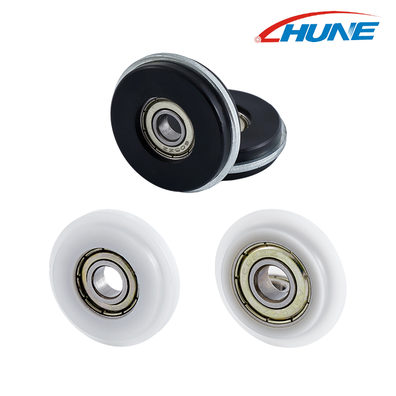 อุปกรณ์ฮาร์ดแวร์ Series Pom พลาสติกทนต่อการสึกหรอ Y-Shaped 628ZZ แบริ่งรอก