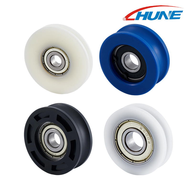 U GROOVE PULLEY WHEEL 6100ZZ 6200ZZ BEARING GUIDA