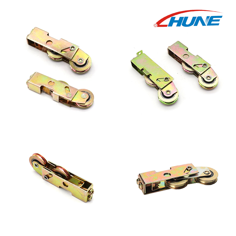 2 แพ็คเลื่อนประตูลูกกลิ้งเปลี่ยน,Tandem Roller ASSEMBLY ประตูกระจกบานเลื่อนประตูหน้าจอเปลี่ยน