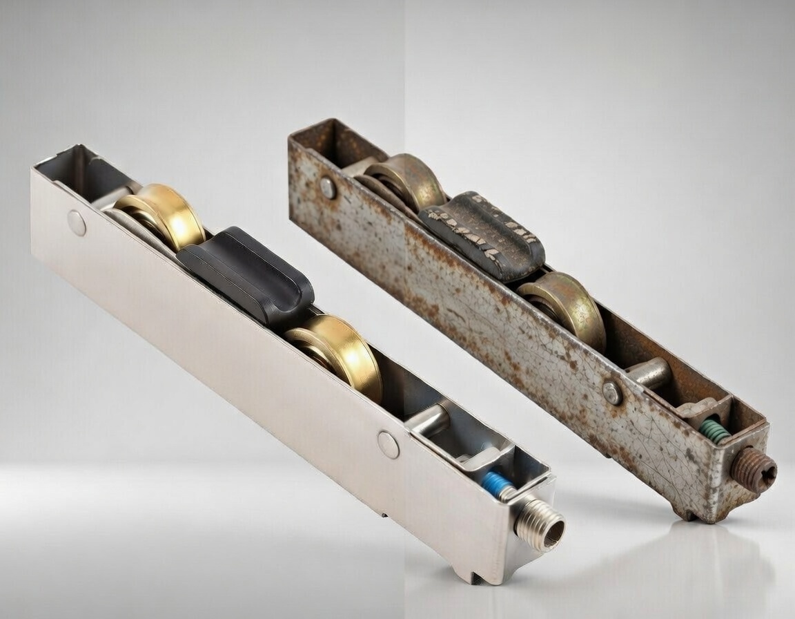  ปกป้องลูกกลิ้งประตูบานเลื่อนของคุณจากสภาพอากาศและความเสียหายจากสิ่งสกปรก